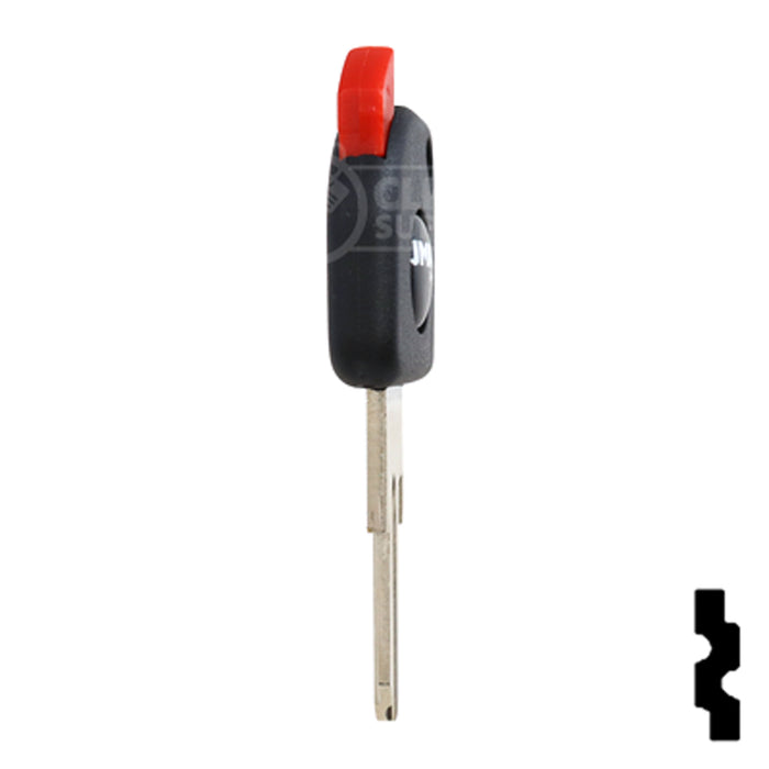 Transponder Key Shell | Daewoo | TP00DAE-6-P Automotive Key JMA USA