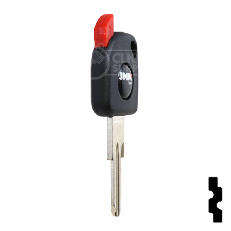 Transponder Key Shell | Daewoo | TP00DAE-6-P Automotive Key JMA USA