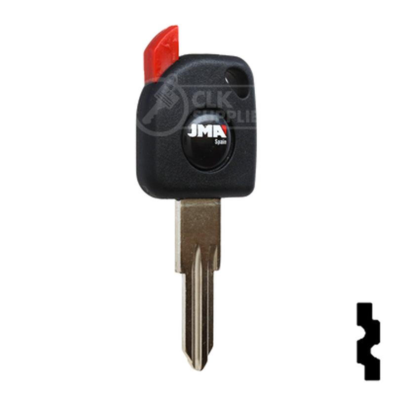 Transponder Key Shell | Daewoo | TP00DAE-6-P Automotive Key JMA USA