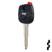 Transponder Key Shell | Diahatsu | TP00DAI-1-P1 Automotive Key JMA USA