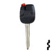 Transponder Key Shell | Diahatsu | TP00DAI-1-P1 Automotive Key JMA USA