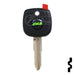 Transponder Key Shell | Diahatsu | TP00DAI-3-P1 Automotive Key JMA USA