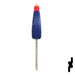 Transponder Key Shell | Fiat | GT10BT5-SHELL Automotive Key JMA USA