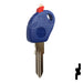 Transponder Key Shell | Fiat | GT10BT5-SHELL Automotive Key JMA USA