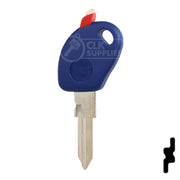 Transponder Key Shell | Fiat | GT10BT5-SHELL Automotive Key JMA USA