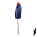 Transponder Key Shell | Fiat | GT10BT5-SHELL Automotive Key JMA USA