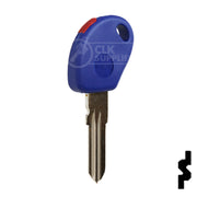 Transponder Key Shell | Fiat | GT15RBT5-SHELL Automotive Key JMA USA