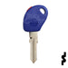 Transponder Key Shell | Fiat | GT15RBT5-SHELL Automotive Key JMA USA