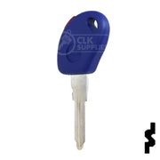 Transponder Key Shell | Fiat | GT15RBT5-SHELL Automotive Key JMA USA