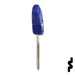 Transponder Key Shell | Fiat | GT15RBT5-SHELL Automotive Key JMA USA