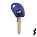 Transponder Key Shell | Fiat | GT15RBT5-SHELL Automotive Key JMA USA