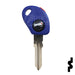 Transponder Key Shell | Fiat | GT15RBT5-SHELL Automotive Key JMA USA