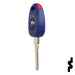 Transponder Key Shell | Fiat | GT15RCT5-SHELL Automotive Key JMA USA