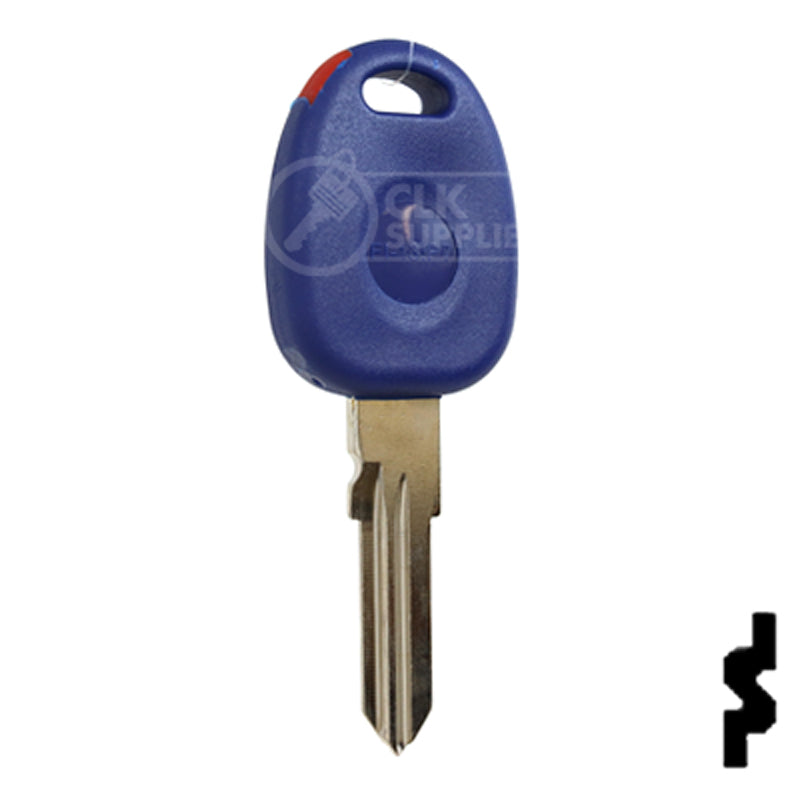 Transponder Key Shell | Fiat | GT15RCT5-SHELL Automotive Key JMA USA