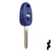 Transponder Key Shell | Fiat | GT15RCT5-SHELL Automotive Key JMA USA