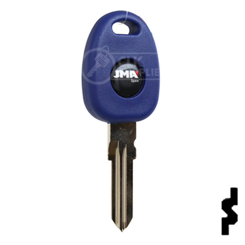 Transponder Key Shell | Fiat | GT15RCT5-SHELL Automotive Key JMA USA