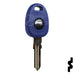 Transponder Key Shell | Fiat | GT15RCT5-SHELL Automotive Key JMA USA