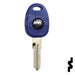 Transponder Key Shell | Fiat | GT15RCT5-SHELL Automotive Key JMA USA