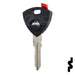 Transponder Key Shell | Fiat | GT18RT5-SHELL Automotive Key JMA USA