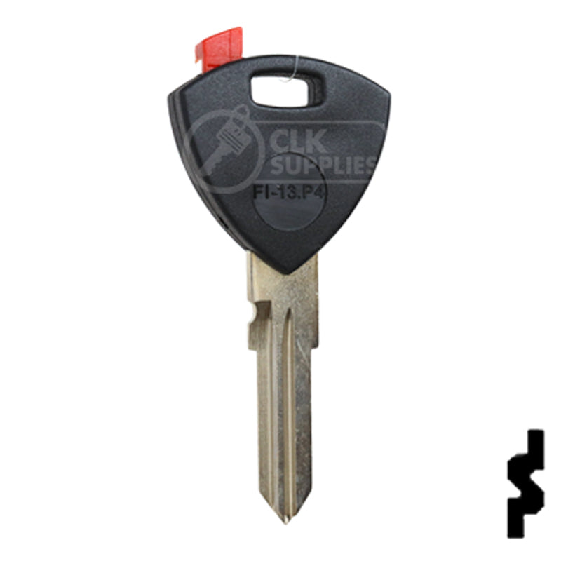 Transponder Key Shell | Fiat | GT18RT5-SHELL Automotive Key JMA USA