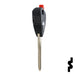 Transponder Key Shell | Fiat | GT18RT5-SHELL Automotive Key JMA USA