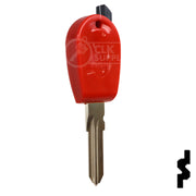 Transponder Key Shell | Fiat | T19F14A-SHELL Automotive Key JMA USA