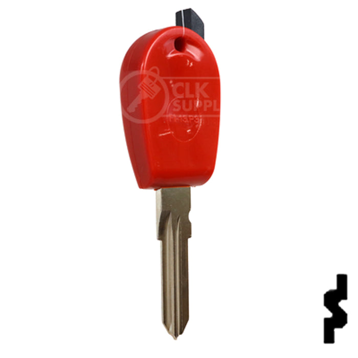 Transponder Key Shell | Fiat | T19F14A-SHELL Automotive Key JMA USA