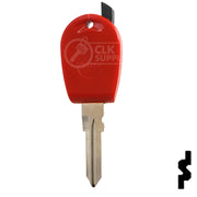Transponder Key Shell | Fiat | T19F14A-SHELL Automotive Key JMA USA