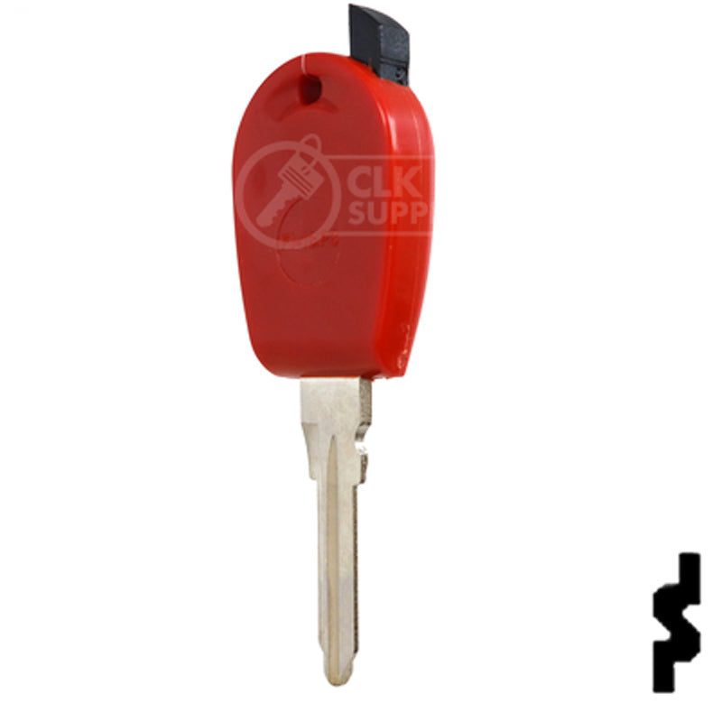 Transponder Key Shell | Fiat | T19F14A-SHELL Automotive Key JMA USA