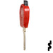 Transponder Key Shell | Fiat | T19F14A-SHELL Automotive Key JMA USA