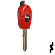 Transponder Key Shell | Fiat | T19F14A-SHELL Automotive Key JMA USA