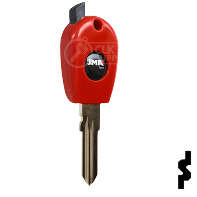 Transponder Key Shell | Fiat | T19F14A-SHELL Automotive Key JMA USA