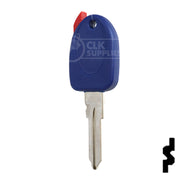 Transponder Key Shell | Fiat | TP00FI-13-P2 Automotive Key JMA USA