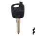 Transponder Key Shell | Ford | TP00FO-TX-P Automotive Key JMA USA