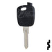 Transponder Key Shell | Ford | TP00FO-TX-P Automotive Key JMA USA