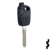 Transponder Key Shell | Ford | TP00FO-TX-P Automotive Key JMA USA
