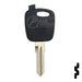 Transponder Key Shell | Ford | TP00FO-TX-P Automotive Key JMA USA