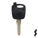 Transponder Key Shell | Ford | TP00FO-TX-P Automotive Key JMA USA