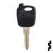 Transponder Key Shell | Ford | TP00FO-TX-P Automotive Key JMA USA