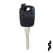 Transponder Key Shell | Ford | TP00FO-TX-P Automotive Key JMA USA