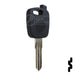 Transponder Key Shell | Ford | TP00FO-TX-P Automotive Key JMA USA