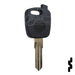 Transponder Key Shell | Ford | TP00FO-TX-P Automotive Key JMA USA