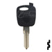 Transponder Key Shell | Ford | TP00FO-TX-P Automotive Key JMA USA