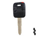 Transponder Key Shell | GM | TP00GM-4-P1 Automotive Key JMA USA