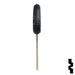 Transponder Key Shell | Hyundai | HY022-SHELL Automotive Key JMA USA