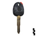 Transponder Key Shell | Hyundai | HY022-SHELL Automotive Key JMA USA