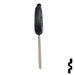 Transponder Key Shell | Hyundai | HYN4R-SHELL Automotive Key JMA USA