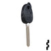 Transponder Key Shell | Hyundai | HYN4R-SHELL Automotive Key JMA USA