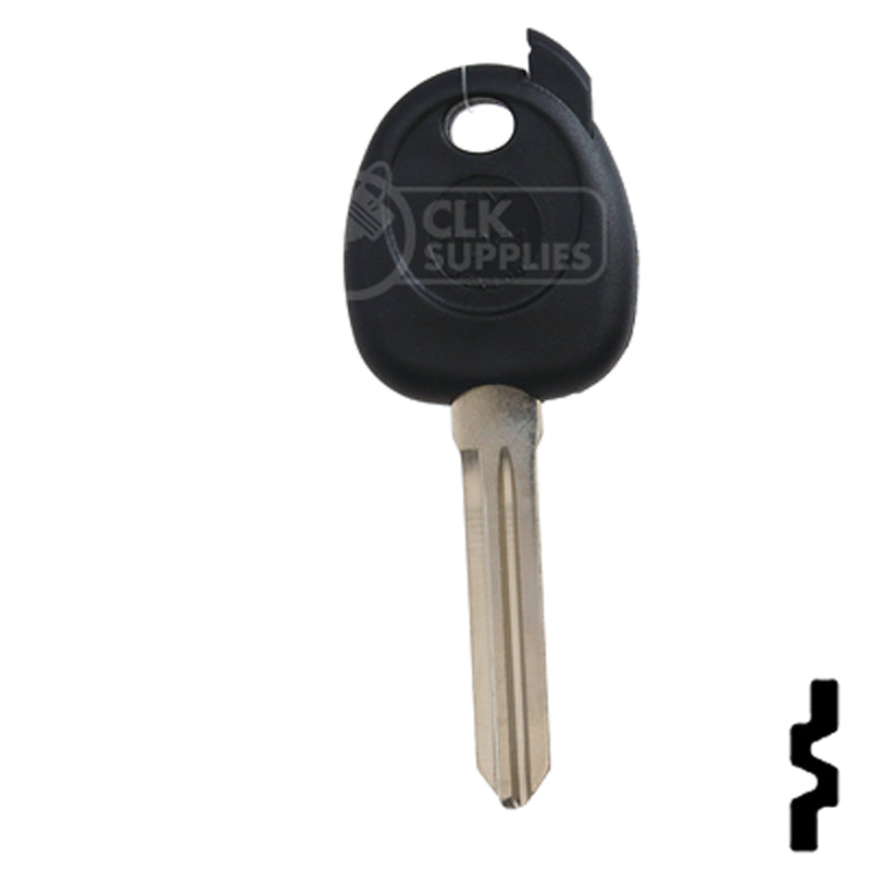 Transponder Key Shell | Hyundai | HYN4R-SHELL Automotive Key JMA USA