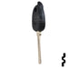 Transponder Key Shell | Hyundai | HYN4R-SHELL Automotive Key JMA USA